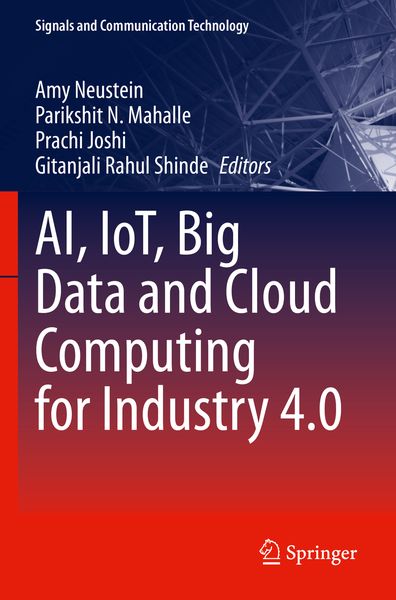 Produktbild: AI, IoT, Big Data and Cloud Computing for Industry 4.0