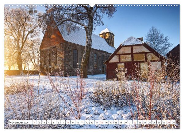 Produktbild: Prenzlau - im Wandel der Jahreszeiten (Wandkalender 2026 DIN A2 quer), CALVENDO Monatskalender