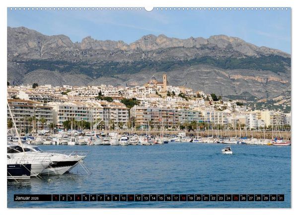 Produktbild: Costa Blanca - Spaniens wei&szlig;e K&uuml;ste (hochwertiger Premium Wandkalender 2026 DIN A2 quer), Kunstdruck in Hochglanz