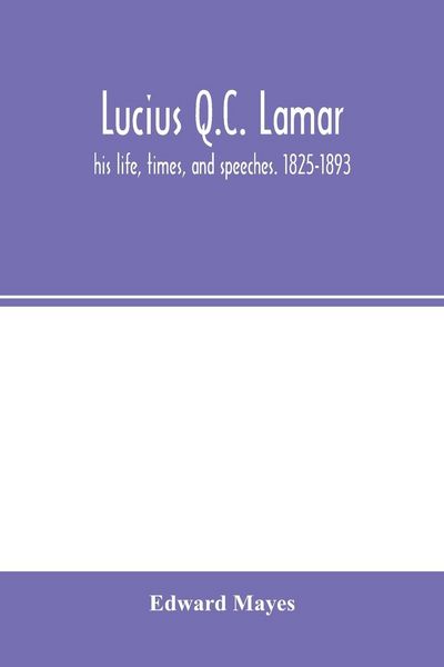 Produktbild: Lucius Q.C. Lamar
