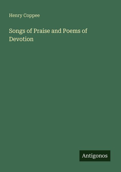Produktbild: Songs of Praise and Poems of Devotion