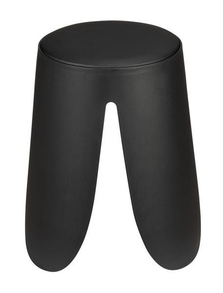 Badhocker Mod. Comiso Schwarz matt, belastbar bis 180 kg