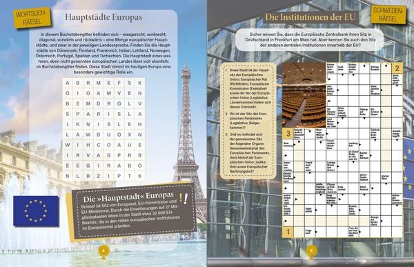 Produktbild: Geografie R&auml;tselbuch