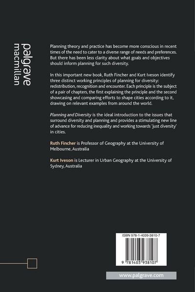 Produktbild: Planning and Diversity in the City