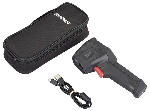 Produktbild: VOLTCRAFT WB-90 W&auml;rmebildkamera -20 bis 550 &deg;C 96 x 96 Pixel 25 Hz USB-C, integrierte Digitalkamera