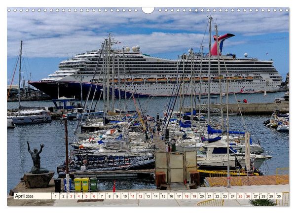 Produktbild: Funchal - Die Hauptstadt von Madeira (Wandkalender 2026 DIN A3 quer), CALVENDO Monatskalender