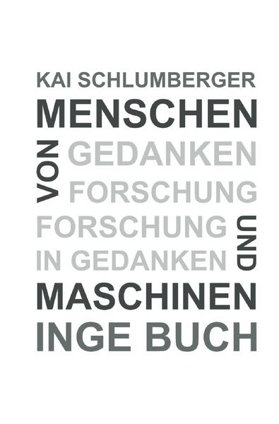 Produktbild: Von Menschen und Maschinen