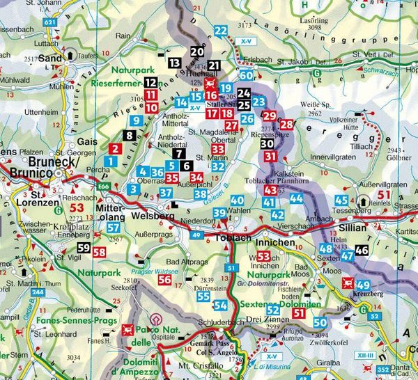 Produktbild: ROTHER Wanderf&uuml;hrer Antholz - Gsies