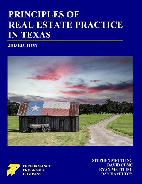 Produktbild: Principles of Real Estate Practice in Texas: Third Edition