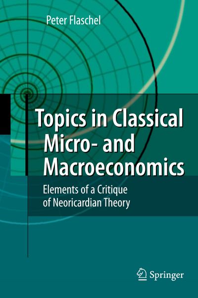 Produktbild: Topics in Classical Micro- and Macroeconomics