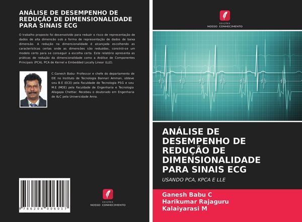 Produktbild: AN&Aacute;LISE DE DESEMPENHO DE REDU&Ccedil;&Atilde;O DE DIMENSIONALIDADE PARA SINAIS ECG
