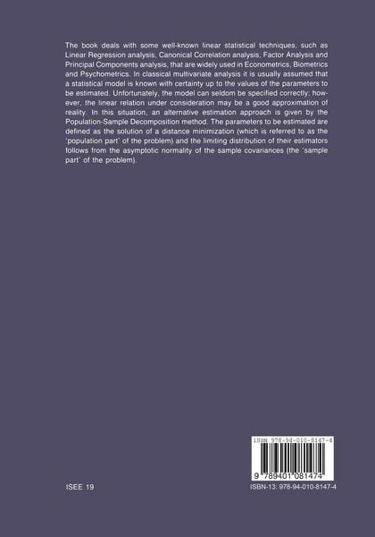 Produktbild: The Population-Sample Decomposition Method