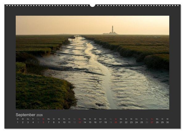 Produktbild: Impressionen aus St. Peter-Ording (Wandkalender 2026 DIN A2 quer), CALVENDO Monatskalender