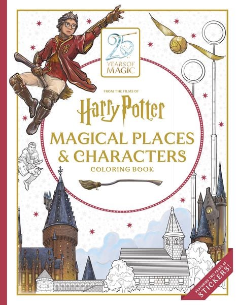 Produktbild: Harry Potter: Magical Places and Characters Coloring Book