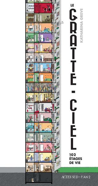 Produktbild: Le gratte-ciel : 102 &eacute;tages de vie