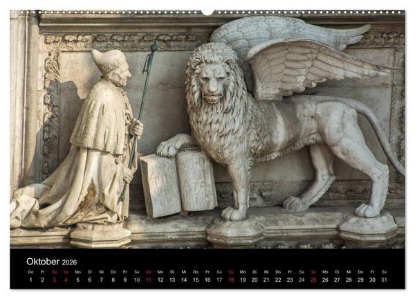 Produktbild: Venedig - la Serenissima (Wandkalender 2026 DIN A2 quer), CALVENDO Monatskalender