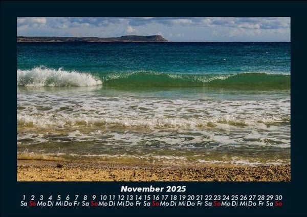 Produktbild: Meereslandschaft 2025 Fotokalender DIN A5