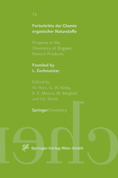 Produktbild: Fortschritte der Chemie organischer Naturstoffe / Progress in the Chemistry of Organic Natural Products