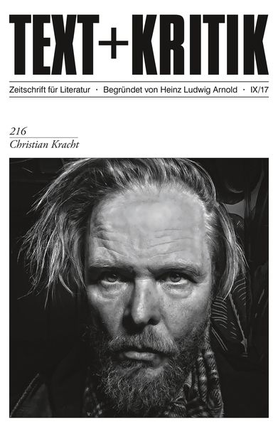 Produktbild: TEXT+KRITIK 216 - Christian Kracht
