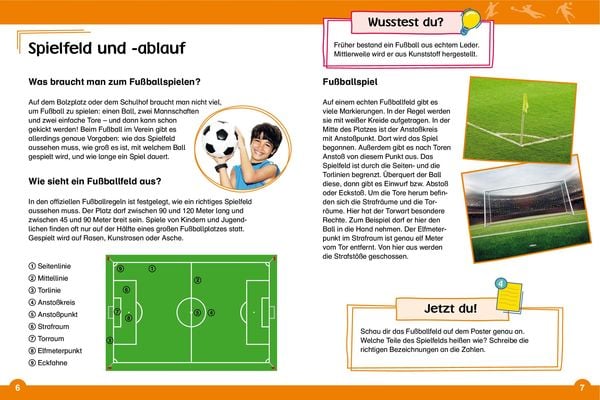 Produktbild: Fu&szlig;ball Mein Wissensbuch