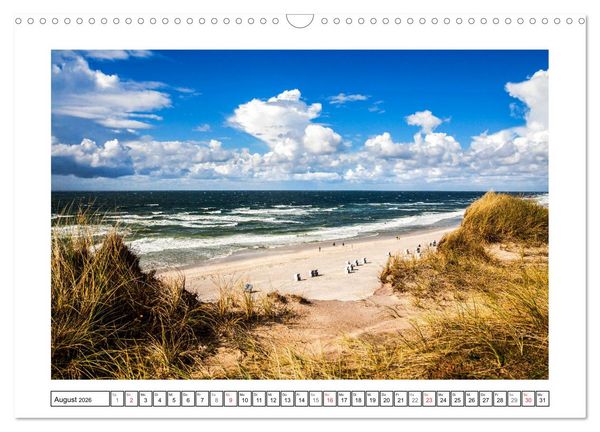 Produktbild: Sylt - Strandspaziergang (Wandkalender 2026 DIN A3 quer), CALVENDO Monatskalender