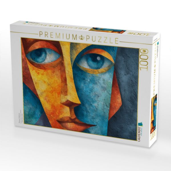 Produktbild: CALVENDO Puzzle Picasso-Cubismus | 1000 Teile Lege-Gr&ouml;&szlig;e 64x48cm Foto-Puzzle f&uuml;r gl&uuml;ckliche Stunden