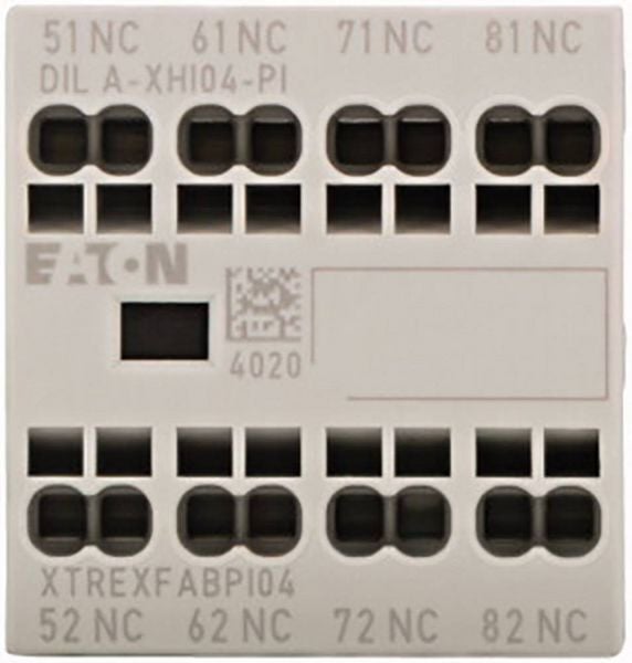 Produktbild: Eaton DILA-XHI04-PI Hilfsschalterblock 4 &Ouml;ffner 4 A 1 St.