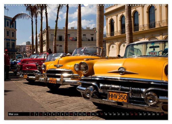 Produktbild: Havanna (Wandkalender 2026 DIN A2 quer), CALVENDO Monatskalender