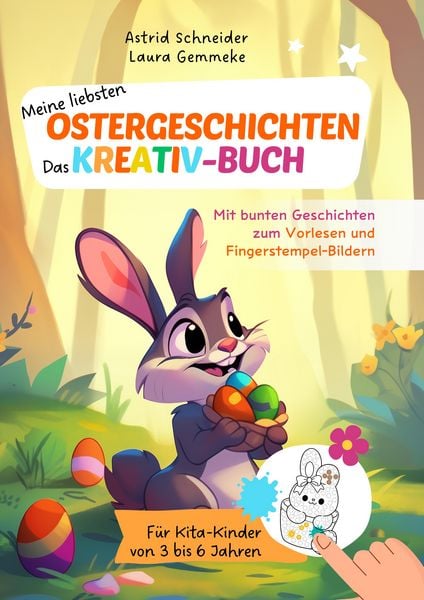 Produktbild: Meine liebsten Ostergeschichten zum Vorlesen und Fingerstempel-Bildern: