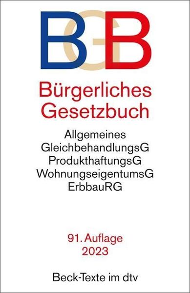 Bürgerliches Gesetzbuch
