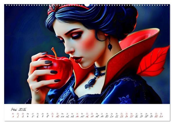 Produktbild: Dunkle M&auml;rchenwelten (Wandkalender 2026 DIN A2 quer), CALVENDO Monatskalender