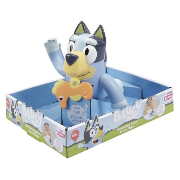 Schwimmende Bluey