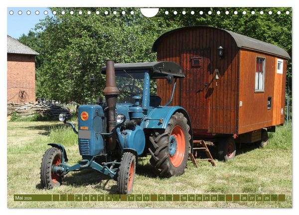 Produktbild: Traktoren - Altgediente Veteranen (Wandkalender 2026 DIN A4 quer), CALVENDO Monatskalender