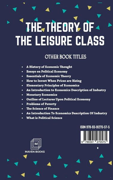 Produktbild: The Theory Of The Leisure Class