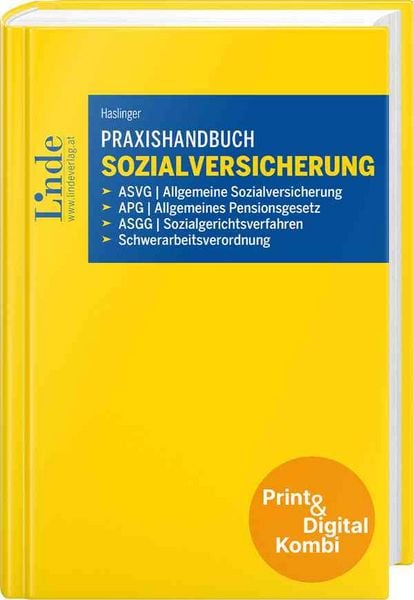 Produktbild: Praxishandbuch Sozialversicherung (Kombi Print&digital)