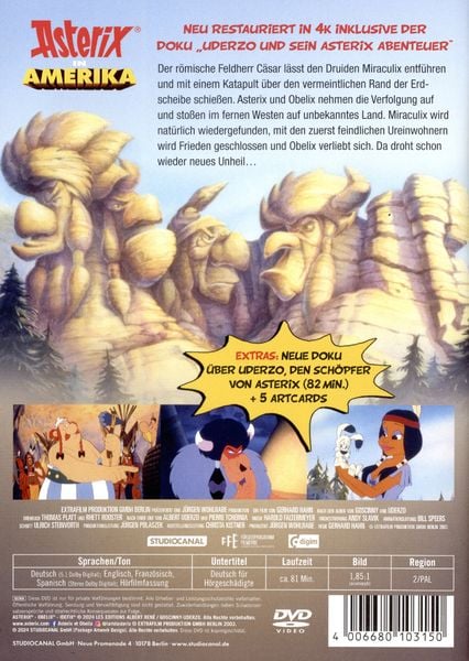 Produktbild: Asterix in Amerika - 30th Anniversary Edition - Digital Remastered