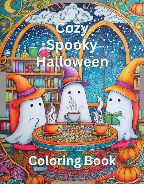 Produktbild: Cozy Spooky Halloween Coloring Book