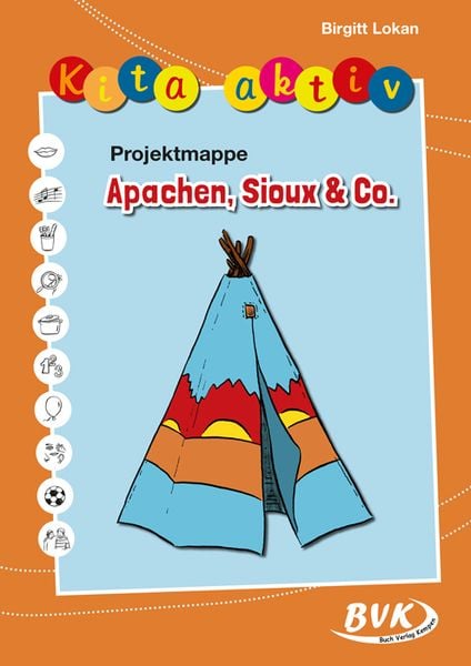 Produktbild: Kita aktiv Projektmappe Apachen, Sioux & Co.