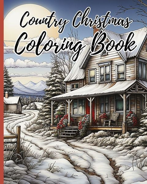 Produktbild: Country Christmas Coloring Book