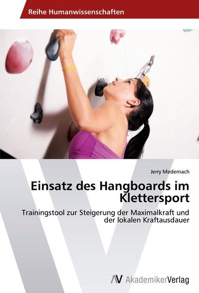 Produktbild: Einsatz des Hangboards im Klettersport