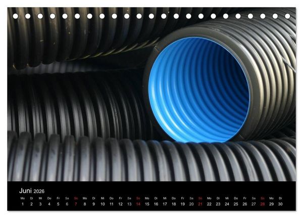 Produktbild: Baustellen (Tischkalender 2026 DIN A5 quer), CALVENDO Monatskalender