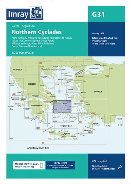 Produktbild: G31 Northern Cyclades