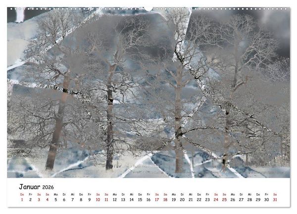 Produktbild: Pinneberger Art (hochwertiger Premium Wandkalender 2026 DIN A2 quer), Kunstdruck in Hochglanz