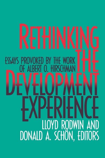 Produktbild: Rethinking the Development Experience