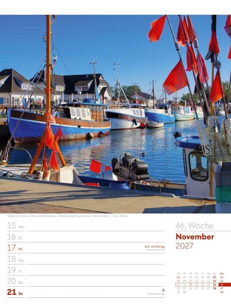 Produktbild: Am Meer Wochenplaner Kalender 2027