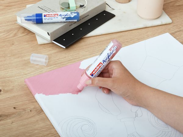 Produktbild: edding Acrylmarker 5000 schokobraun 5-10mm