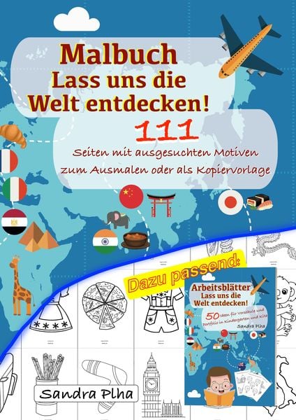 Produktbild: KitaFix Malbuch Lass uns die Welt entdecken!