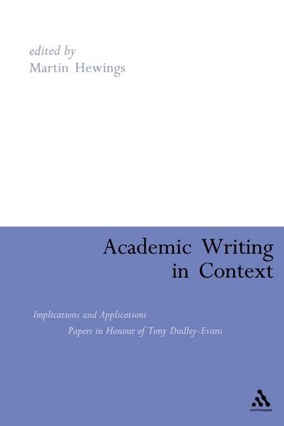 Produktbild: Academic Writing in Context