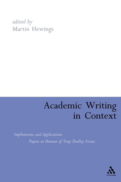 Produktbild: Academic Writing in Context