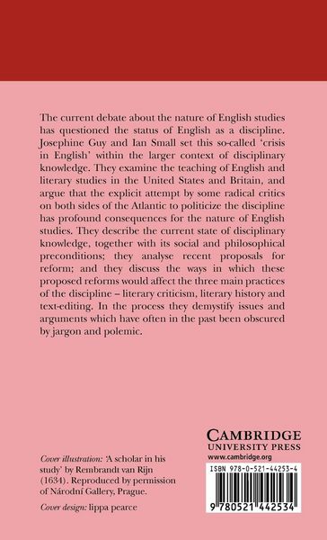 Produktbild: Politics and Value in English Studies